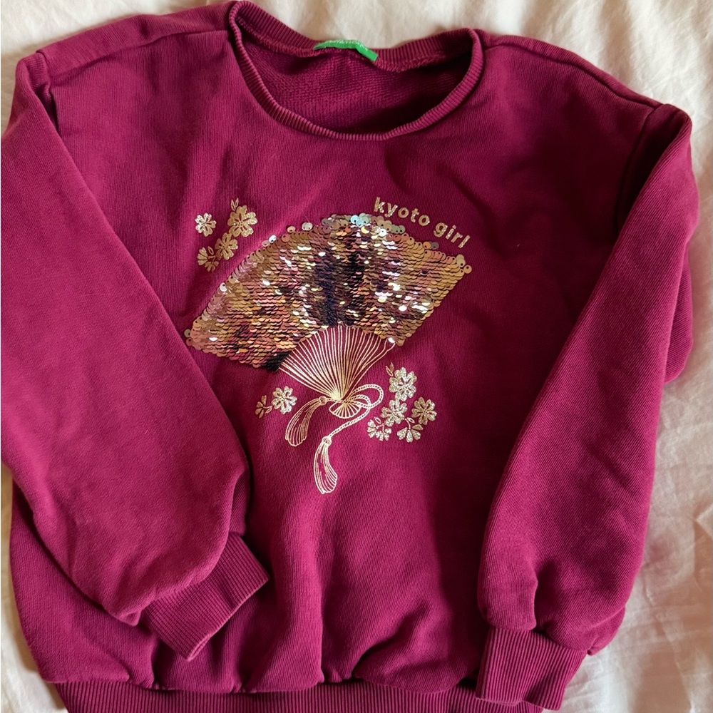 Kyoto Girl Burgundy Sweater